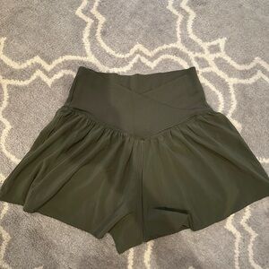 Aerie Dark Green Women's Skorts